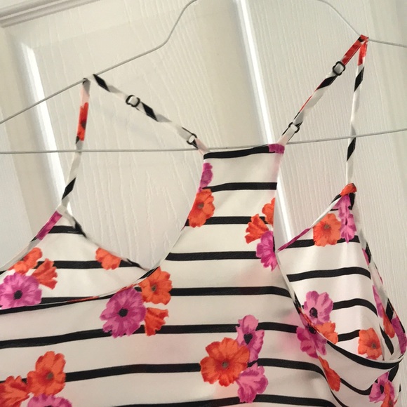 J. Crew Flower and Stripe Tank - Picture 3 of 3